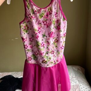 Floral Pink Kids Costume